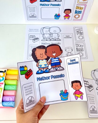  Lapbook Minhas Férias  - Imagem 3