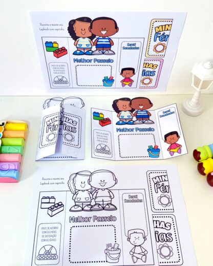  Lapbook Minhas Férias  - Imagem 4