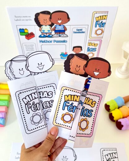  Lapbook Minhas Férias  - Imagem 2
