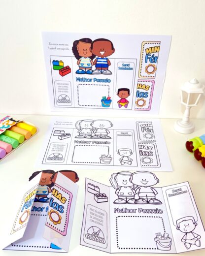  Lapbook Minhas Férias 
