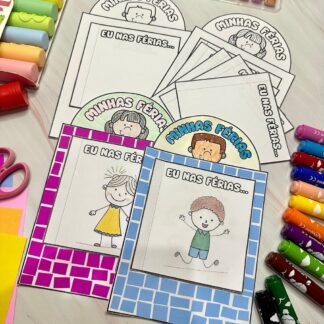 Atividade Interativa Minhas Férias 