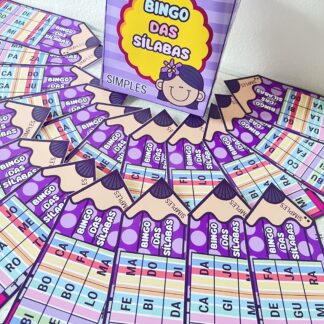 Bingo das Sílabas Simples – Aprendizado Divertido para Educação Infantil