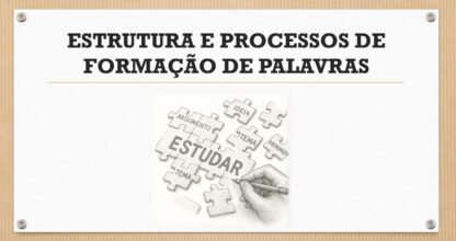 SLIDE - Formação de Palavras