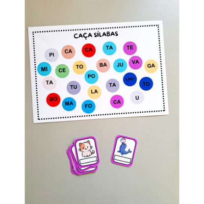 Caça Sílabas – Atividade Lúdica de Alfabetização - Imagem 3