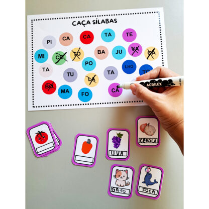 Caça Sílabas – Atividade Lúdica de Alfabetização - Imagem 5