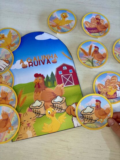 A Galinha Ruiva: Uma Lição de Trabalho em Equipe e Solidariedade - Imagem 4