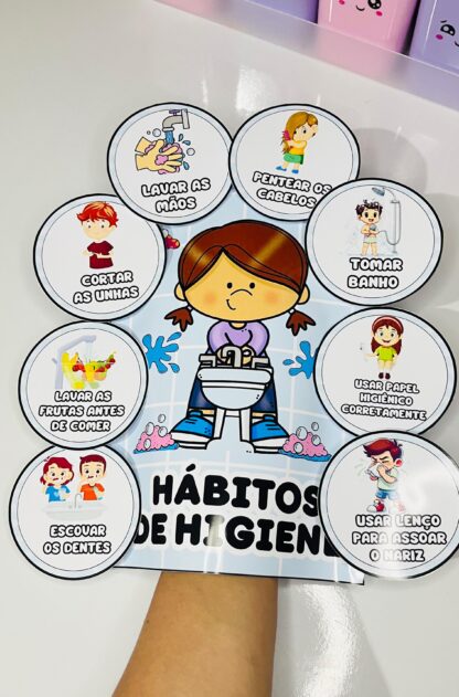 Luva hábitos de higiene - Imagem 4