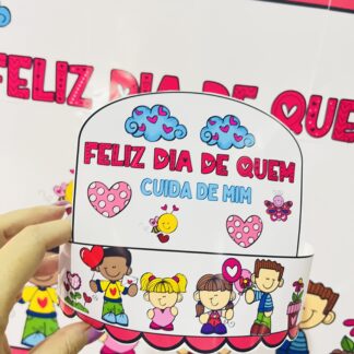 KIT FELIZ DIA DE QUEM CUIDA DE MIM