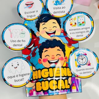 Luva higiene bucal