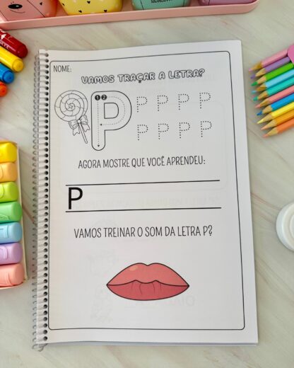 APOSTILA PARA TRABALHAR A LETRA P - Imagem 2