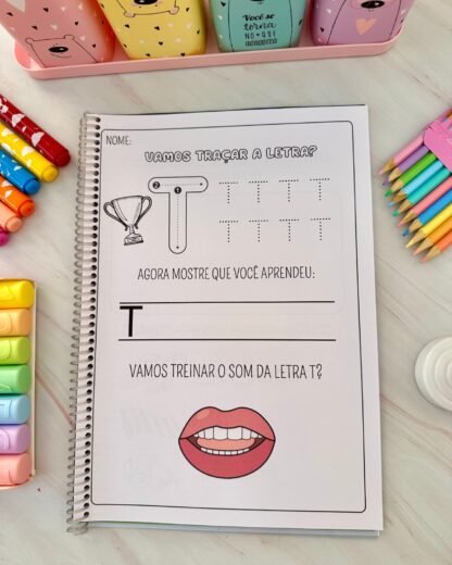 APOSTILA PARA TRABALHAR A LETRA T - Imagem 4