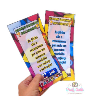Card/ marca página BOAS FÉRIAS