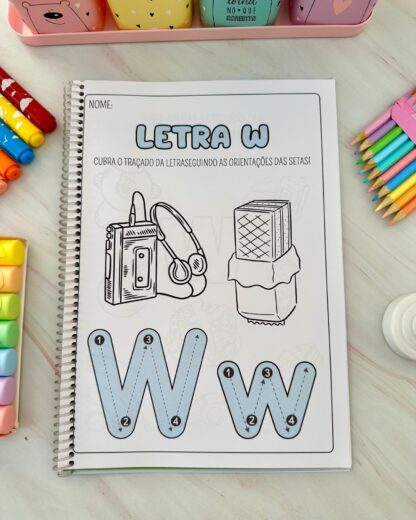 APOSTILA PARA TRABALHAR A LETRA W - Imagem 6