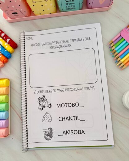 APOSTILA PARA TRABALHAR A LETRA Y - Imagem 7