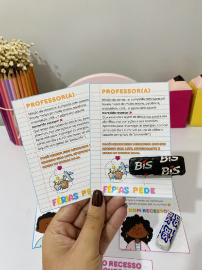 Cartões de Recesso/ Férias para Professores - Imagem 7