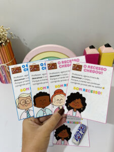 Cartões de Recesso/ Férias para Professores