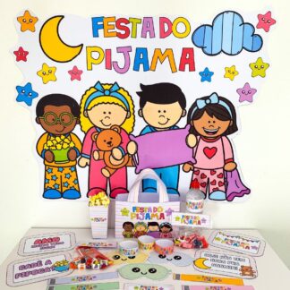 Kit Temático – Colônia de Férias: Festa do Pijama!