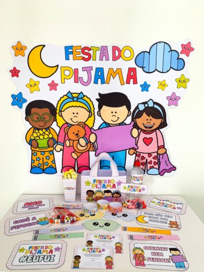 Kit Temático – Colônia de Férias: Festa do Pijama!