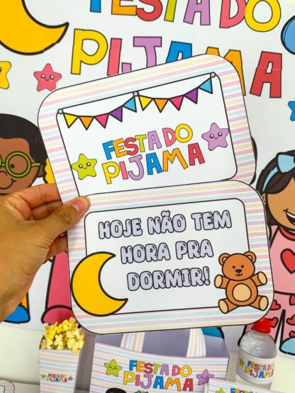 Kit Temático – Colônia de Férias: Festa do Pijama! - Imagem 2