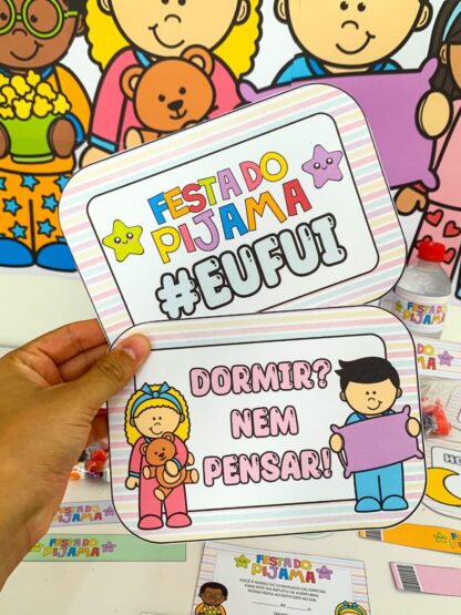 Kit Temático – Colônia de Férias: Festa do Pijama! - Imagem 3