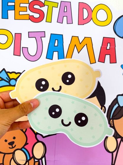 Kit Temático – Colônia de Férias: Festa do Pijama! - Imagem 11