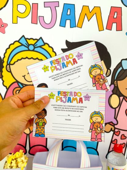 Kit Temático – Colônia de Férias: Festa do Pijama! - Imagem 12