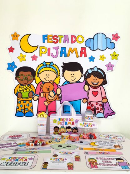 Kit Temático – Colônia de Férias: Festa do Pijama! - Imagem 15
