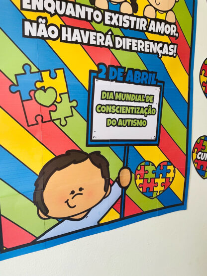 Painel Dia de conscientização do autismo - Imagem 2