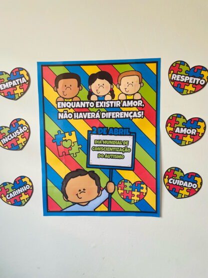 Painel Dia de conscientização do autismo - Imagem 4