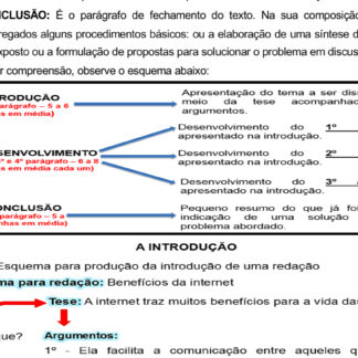 Mini apostila de redação para iniciantes