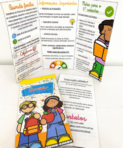 Folder Reunião de Pais – Editável