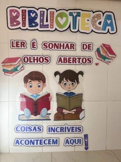 Painel Biblioteca – Deixe sua biblioteca ainda mais encantadora! - Imagem 4