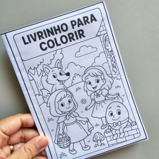 Livrinho para colorir Personagens Histórias Clássicas