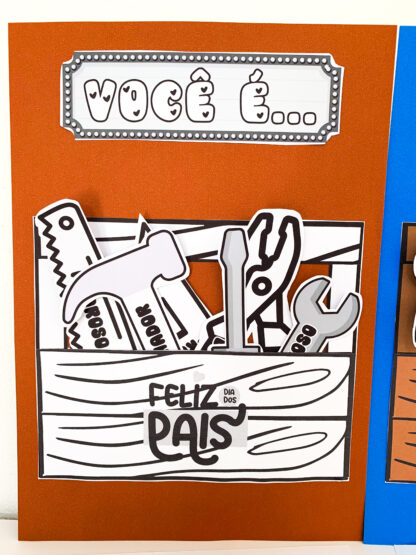 Cartão Dia dos Pais – Tema Ferramentas! - Imagem 4