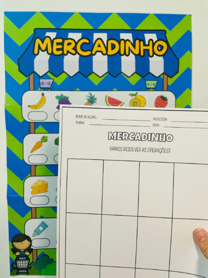 Mercadinho comprando e contando- Matemática - Imagem 12