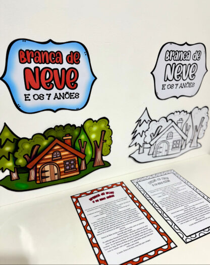 Kit 3D Branca de neve - Imagem 3