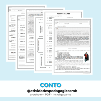 Gênero textual conto + produção textual (PDF)