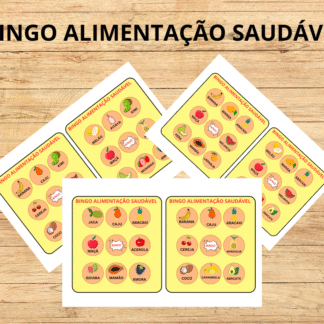BINGO ALIMENTAÇÃO SAUDÁVEL