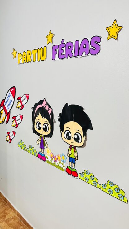 KIT FÉRIAS - PAINEL E LEMBRANCINHAS - Imagem 4