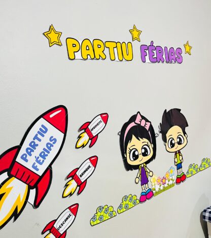 KIT FÉRIAS - PAINEL E LEMBRANCINHAS - Imagem 10