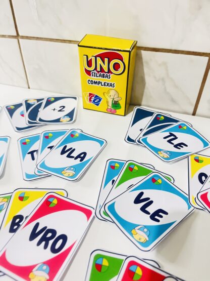 UNO DAS SÍLABAS COMPLEXAS!+ de 130 cartas para transformar a leitura em diversão! - Imagem 3