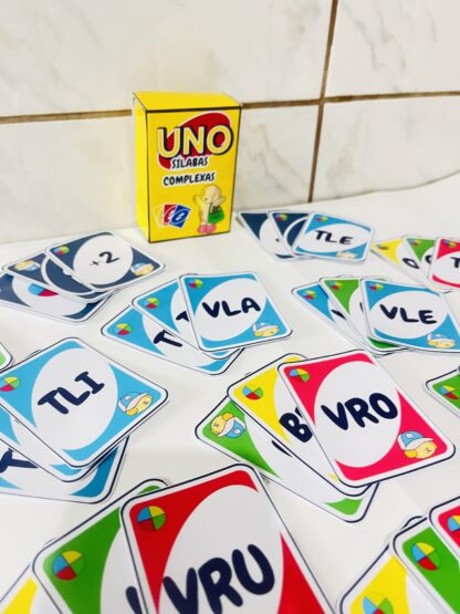 UNO DAS SÍLABAS COMPLEXAS!+ de 130 cartas para transformar a leitura em diversão! - Imagem 4
