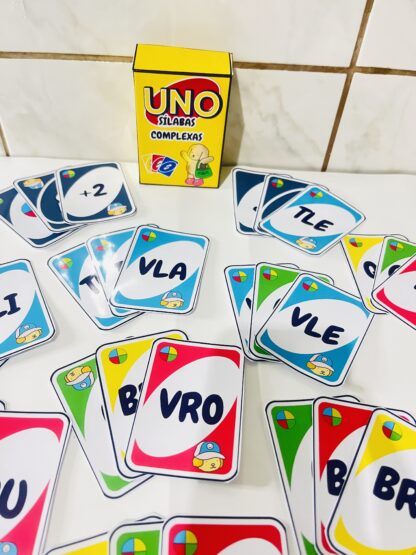 UNO DAS SÍLABAS COMPLEXAS!+ de 130 cartas para transformar a leitura em diversão! - Imagem 5