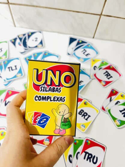 UNO DAS SÍLABAS COMPLEXAS!+ de 130 cartas para transformar a leitura em diversão! - Imagem 7