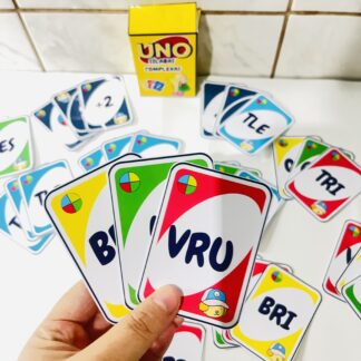 UNO DAS SÍLABAS COMPLEXAS!+ de 130 cartas para transformar a leitura em diversão!