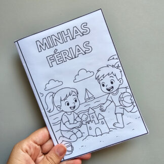 Livrinho Minhas férias
