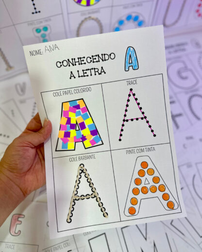 Apostila conhecendo a letra - Imagem 2