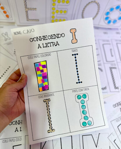 Apostila conhecendo a letra - Imagem 4
