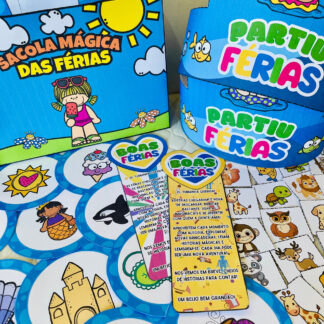 Kit Férias + Sacola Mágica das Férias – Uma Despedida Encantadora!