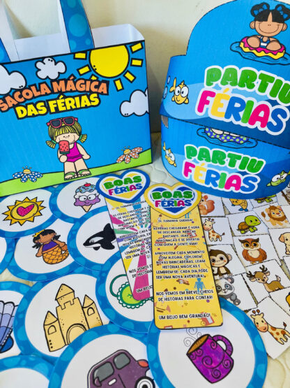 Kit Férias + Sacola Mágica das Férias – Uma Despedida Encantadora!